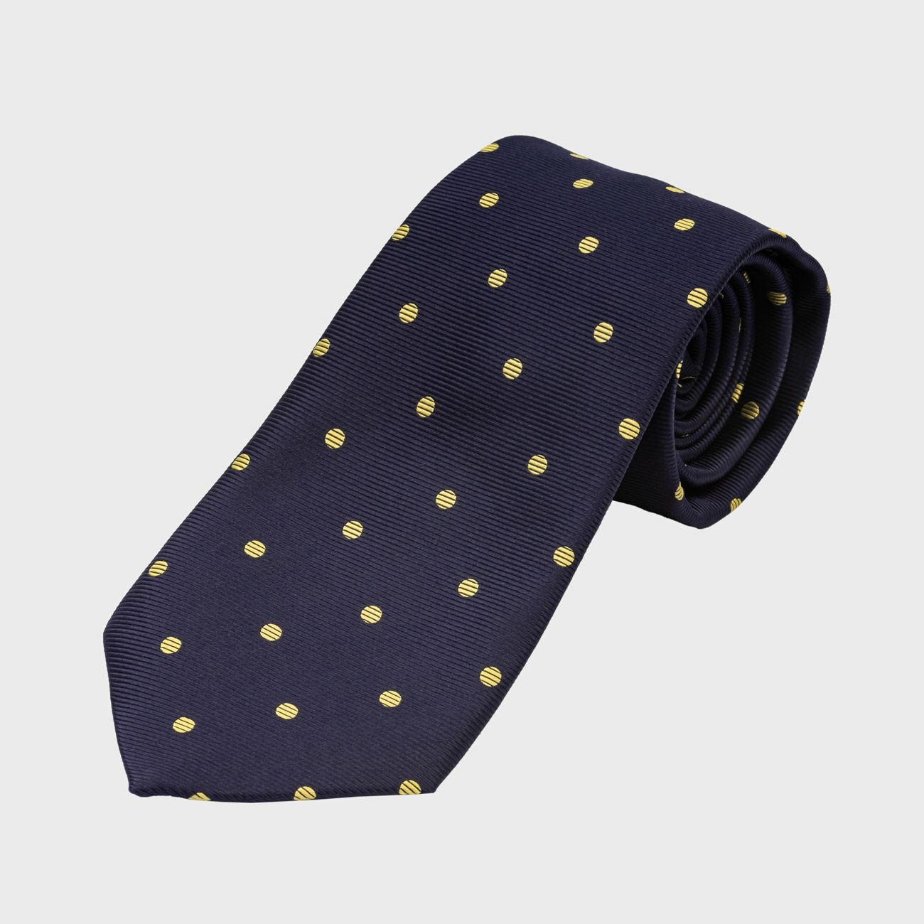 ROYTOUCHネクタイ ドット・ネイビー/ゴールド | SEIWA ONLINE STORE