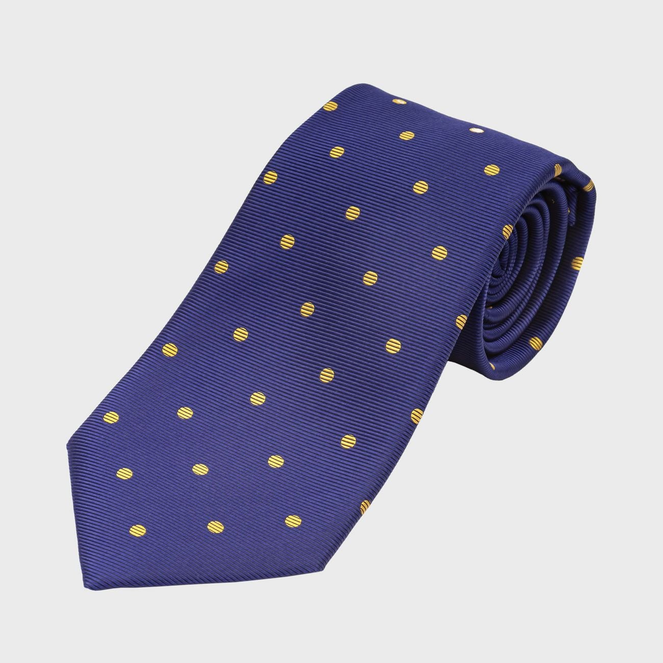 ROYTOUCHネクタイ ドット・ネイビー/ゴールド | SEIWA ONLINE STORE