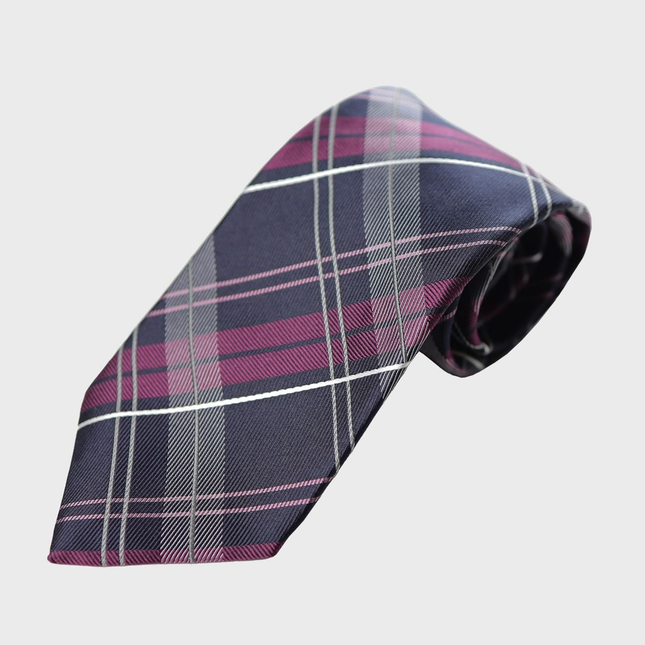 KINSHOKUネクタイ 西陣織チェック・オレンジ | SEIWA ONLINE STORE