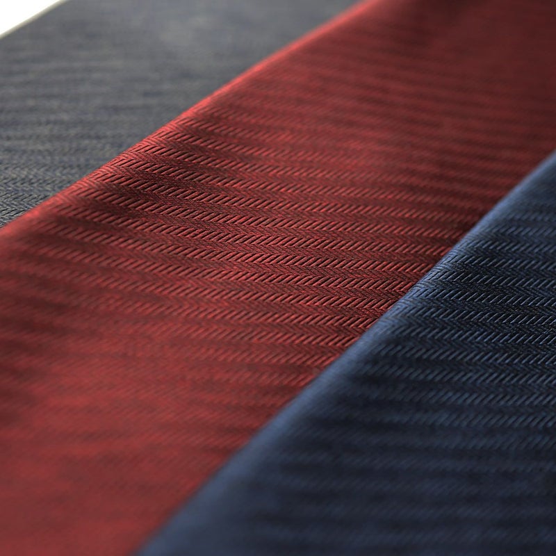 KINSHOKUネクタイ メランジソリッドへリンボンの画像