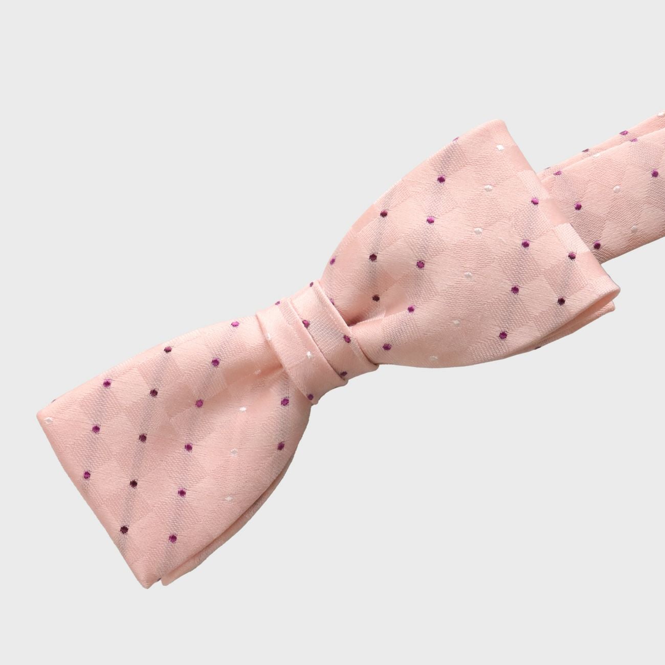 KINSHOKU蝶ネクタイ 桜染シャドー花小紋・ピンク | SEIWA ONLINE STORE