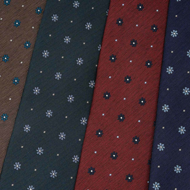 KINSHOKUネクタイ メランジクラシック小紋の画像