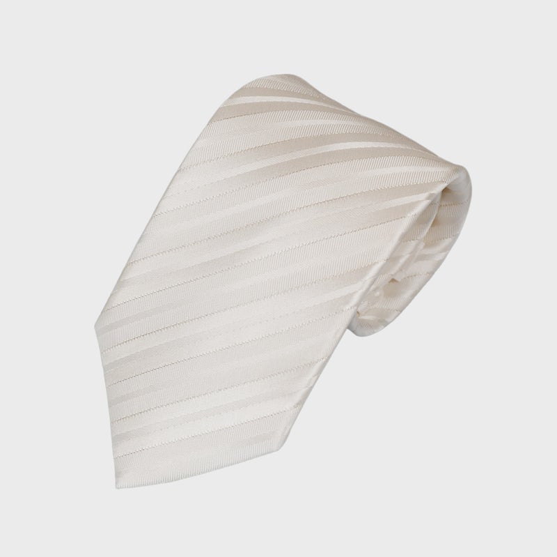 西陣織フォーマルマルチストライプ・ホワイト