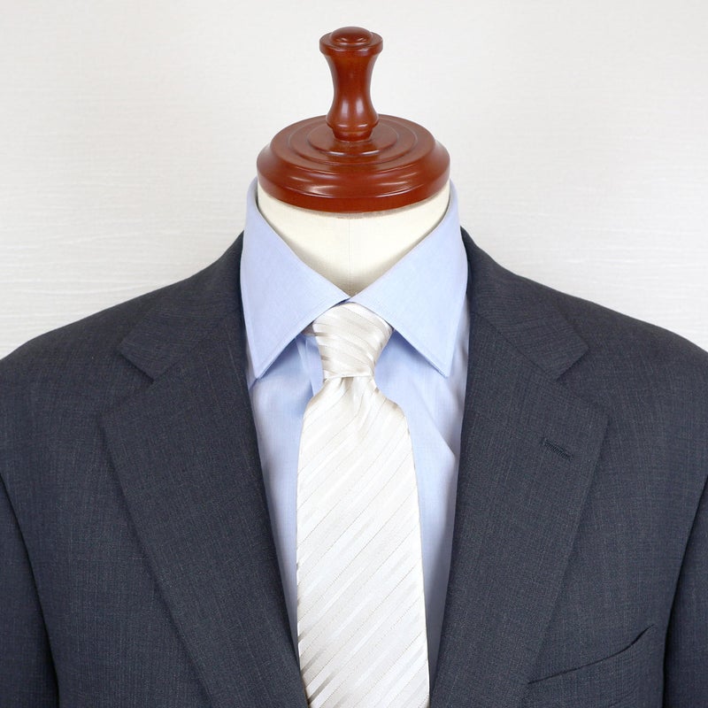 西陣織フォーマルマルチストライプ・ホワイト